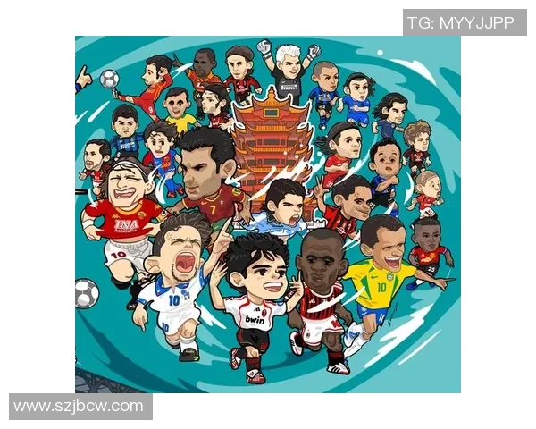 卡通化男足球星形象设计：结合运动与创意的个性化头像插画